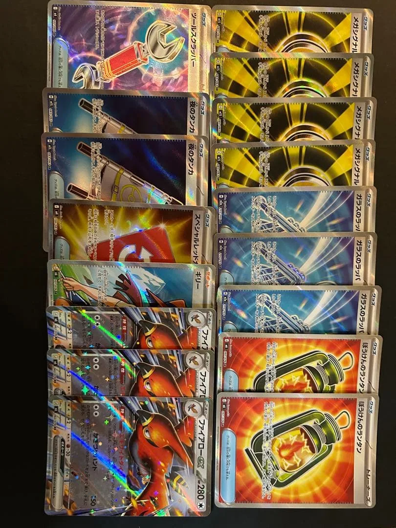 デッキパーツ ファイアローex 高レア ポケモンカード SR