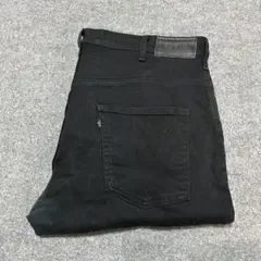 【SB416】 EDWIN ストレートパンツ 40インチ ブラック 黒