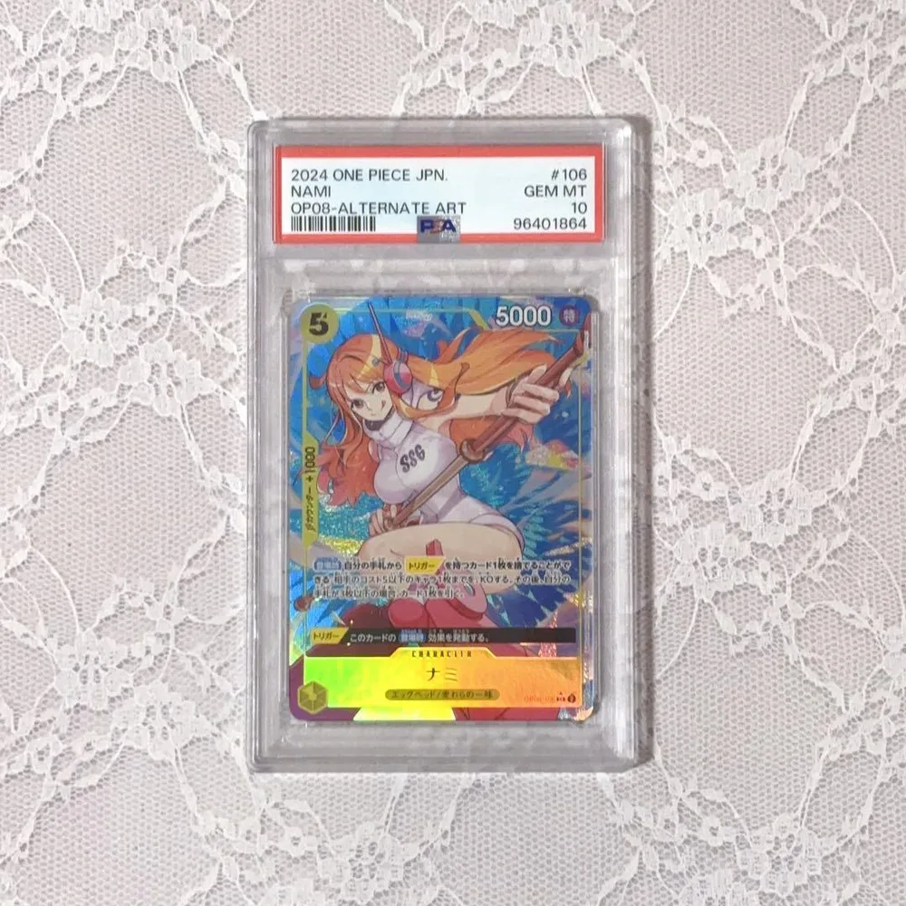 ナミ SR パラレル★PSA10★二つの伝説★ワンピースカードゲーム