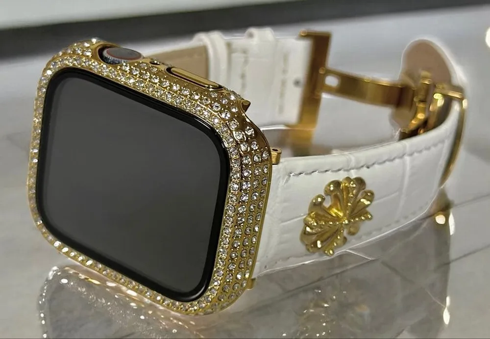 1pg★アップルウォッチバンド レザーベルト Apple Watch保護カバー