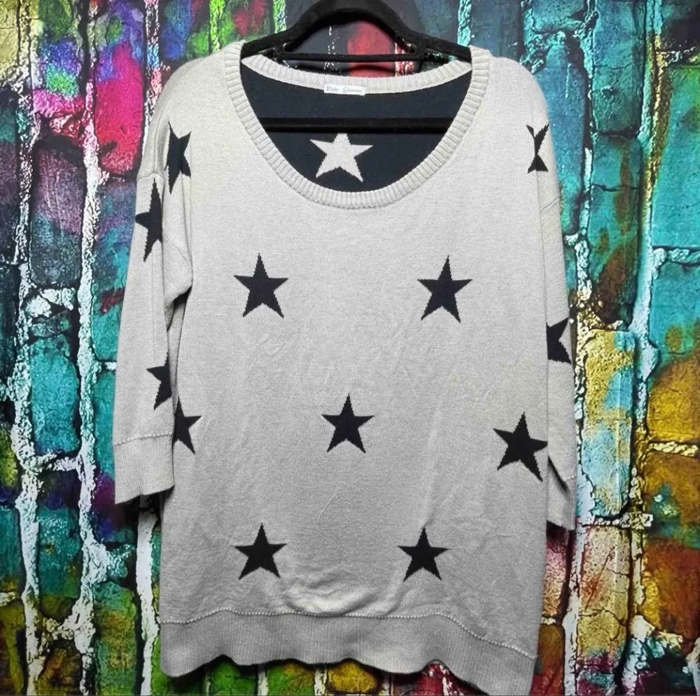 Riche Glomour リチェグラマー 5分丈ニットセーター size M