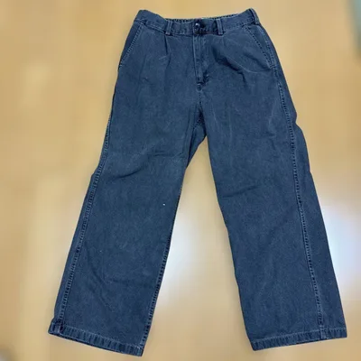 GU ワイドパンツ ブラックM