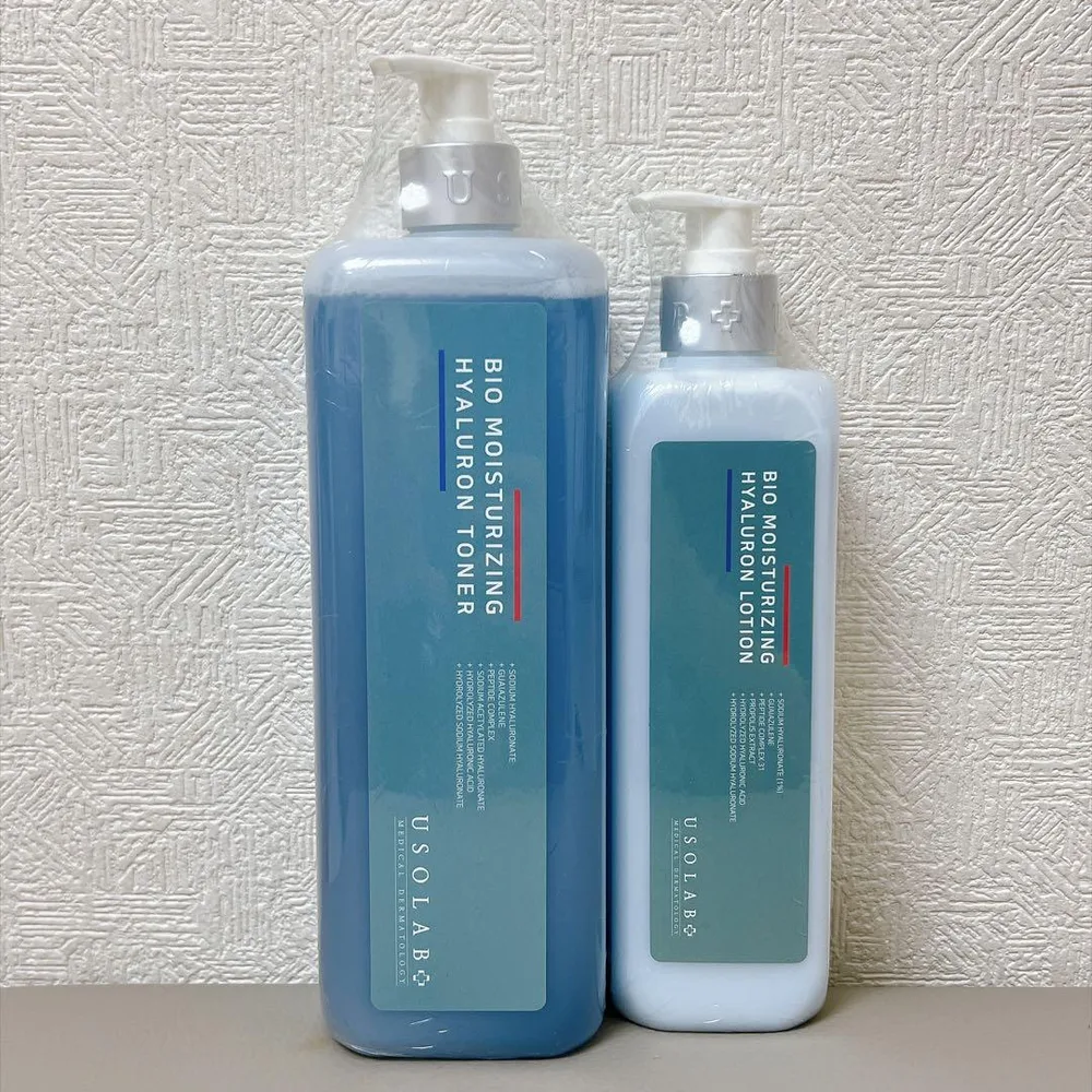 USOLAB ヒアルロン酸トナー 化粧水 乳液 高保湿 韓国 大容量
