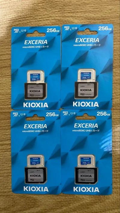 KIOXIA EXCERIA microSDXC 256GB 4枚セット