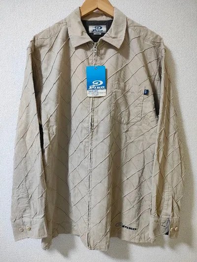 新品 PIKO 長袖 コーデュロイ ブルゾン オールドピコ Lサイズ