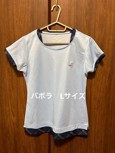 Babolat(バボラ) テニスウェア ライトブルー Lサイズ レディース