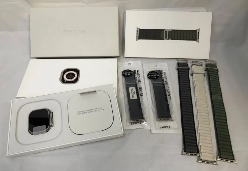 Apple Watch Ultra チタニウム