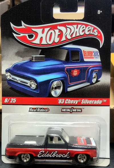 HotWheels 83 Chevy Silverado Edelbrock