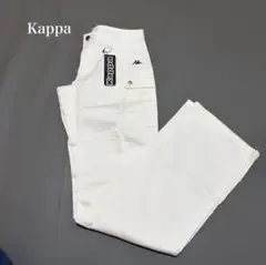 新品 Kappa ゴルフパンツ ホワイト ストレッチ ストレート ロゴ 7