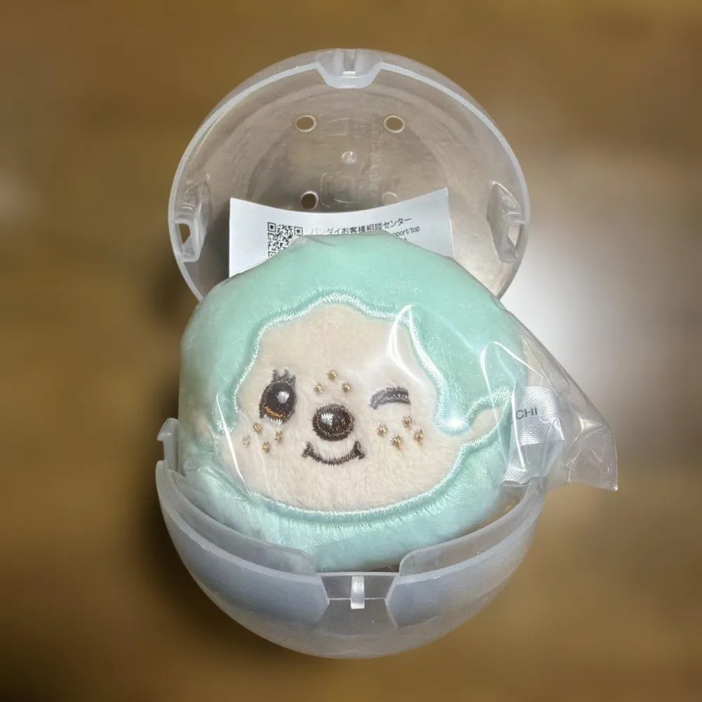 monchhichi モンチッチ ぬいぐるみミラーチャーム グリーン