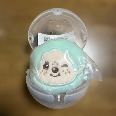 monchhichi モンチッチ ぬいぐるみミラーチャーム グリーン