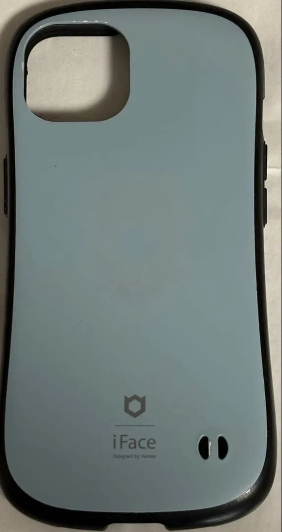 iFace iPhone13用ケース ライトブルー