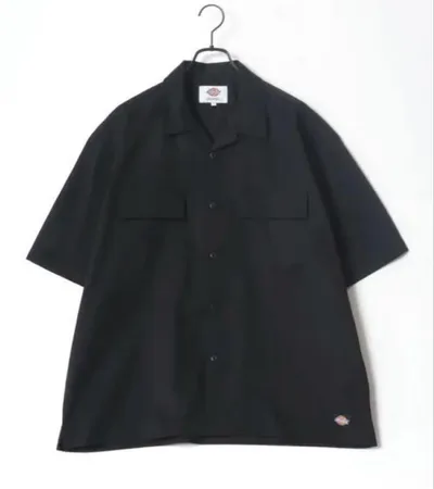 Dickies/ディッキーズ オーバーサイズ T/C 半袖シャツ/ワークシャツ