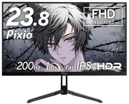 Pixio PX248Wave ゲーミングモニター 23.8型 200Hz 美品
