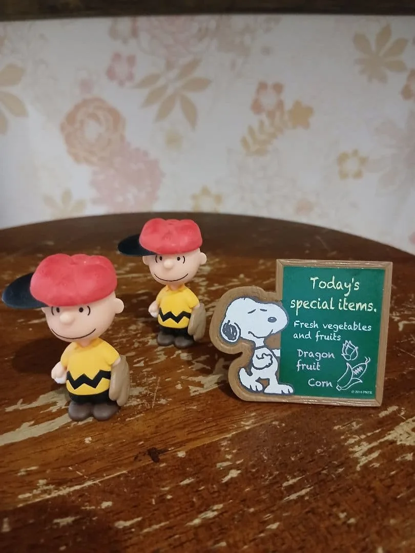 Snoopy Charlie Brown フィギュア 3点セット