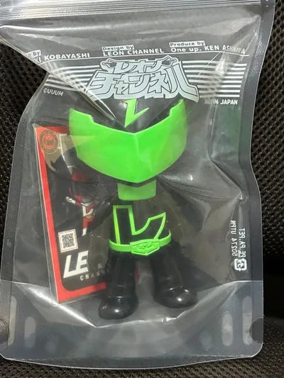 レオンチャンネル ソフビ ネオンチャンネル グリーン