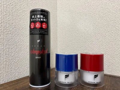 【クレイのみ1度使用】OCEAN TRICO スプレー&ワックス 3点セット