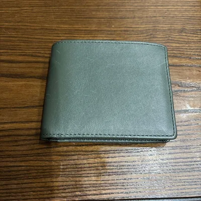 カポン 二つ折り財布 グリーン
