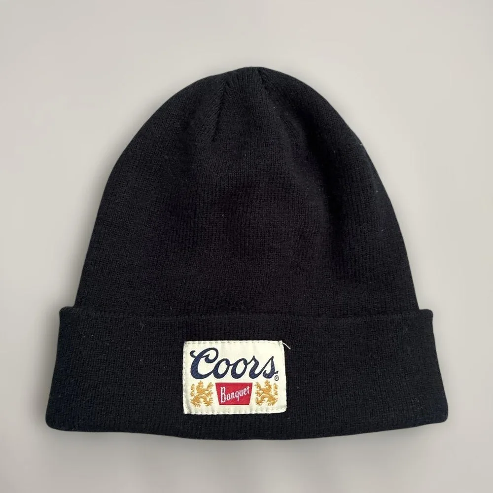 Coors Banquet ニット帽 ビーニー ブラック