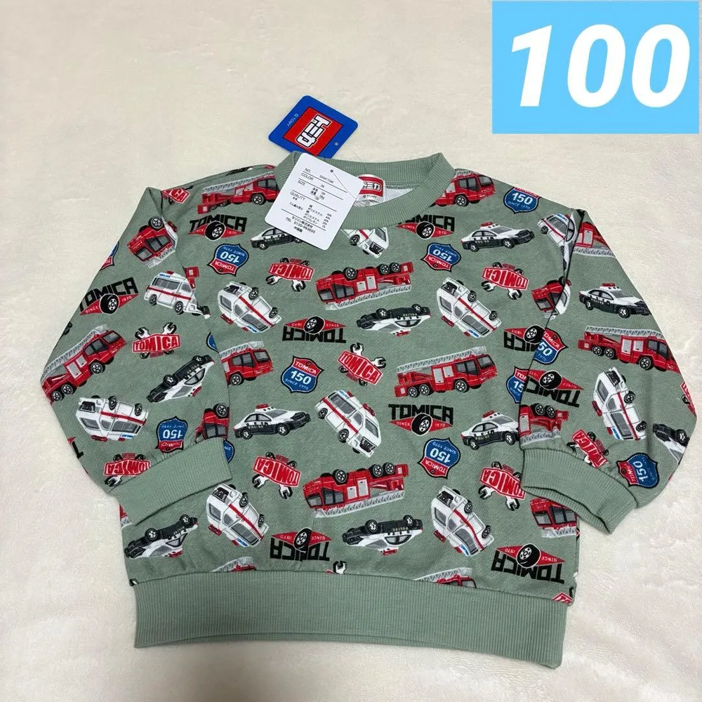 新品 トミカ トレーナー 100cm