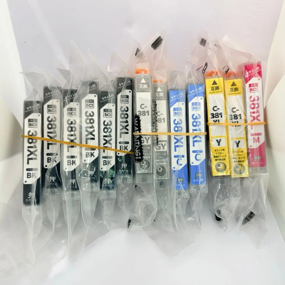 キャノン用 BCI-381XL 互換インク 13本セット(未開封)