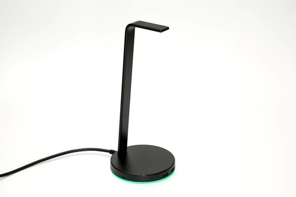 【Razer】 ヘッドホンスタンド RGB対応 USBハブ機能付き