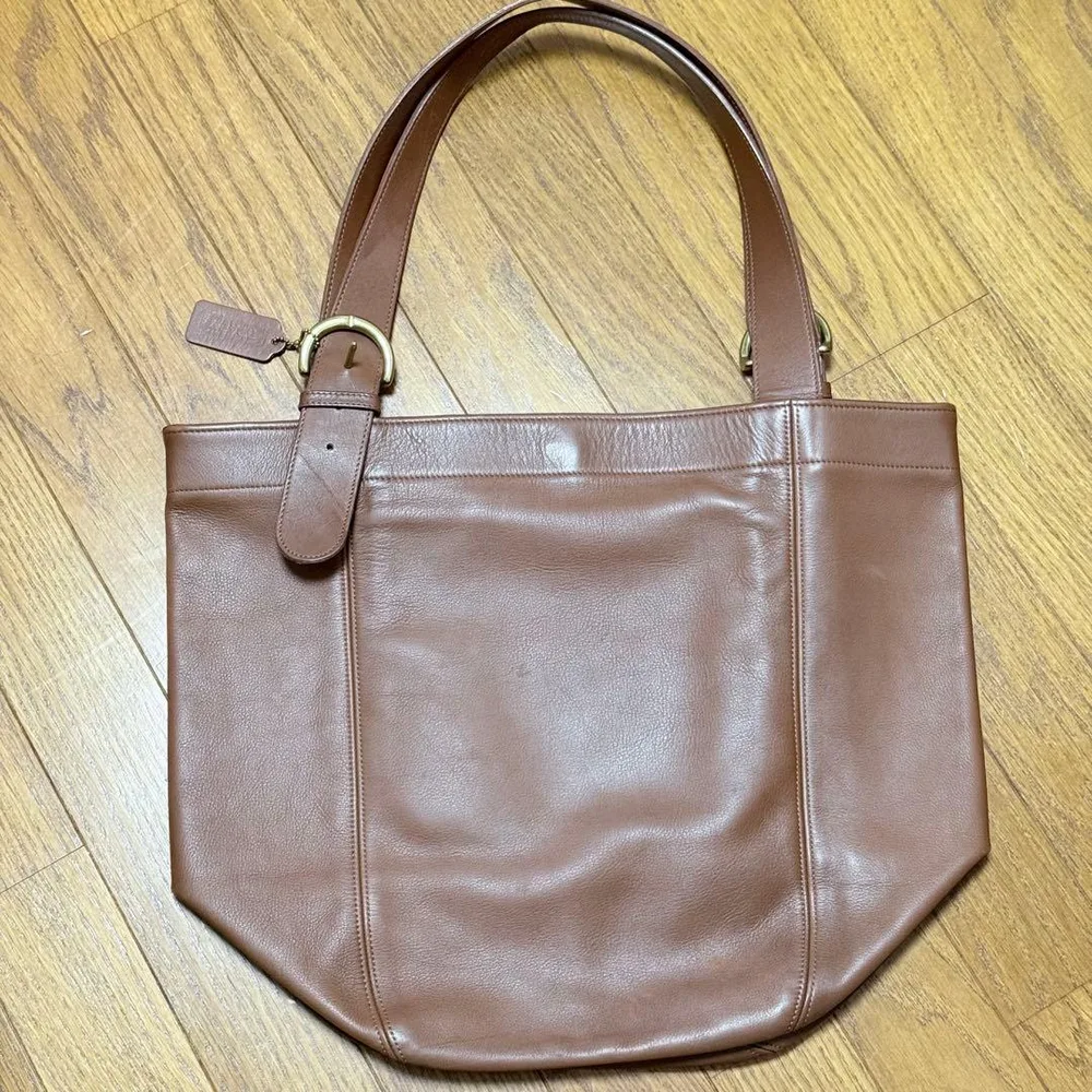coach トートバッグ 皮