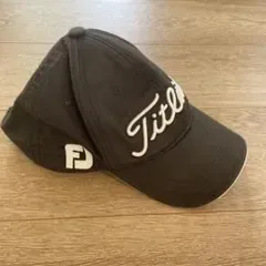 Titleist FootJoy ゴルフキャップ ブラック中古