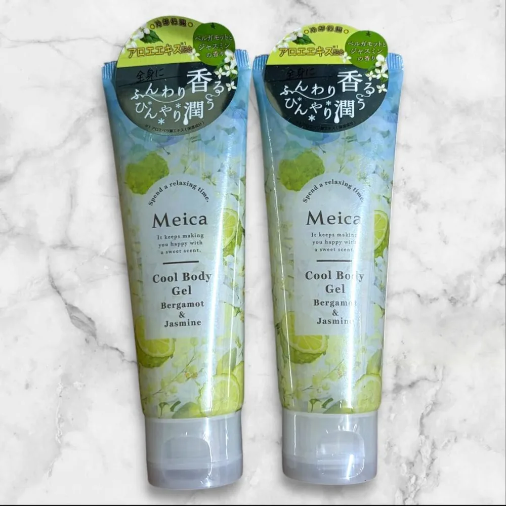 Meica クールボディジェル ベルガモット&ジャスミン 75g 新品 2本
