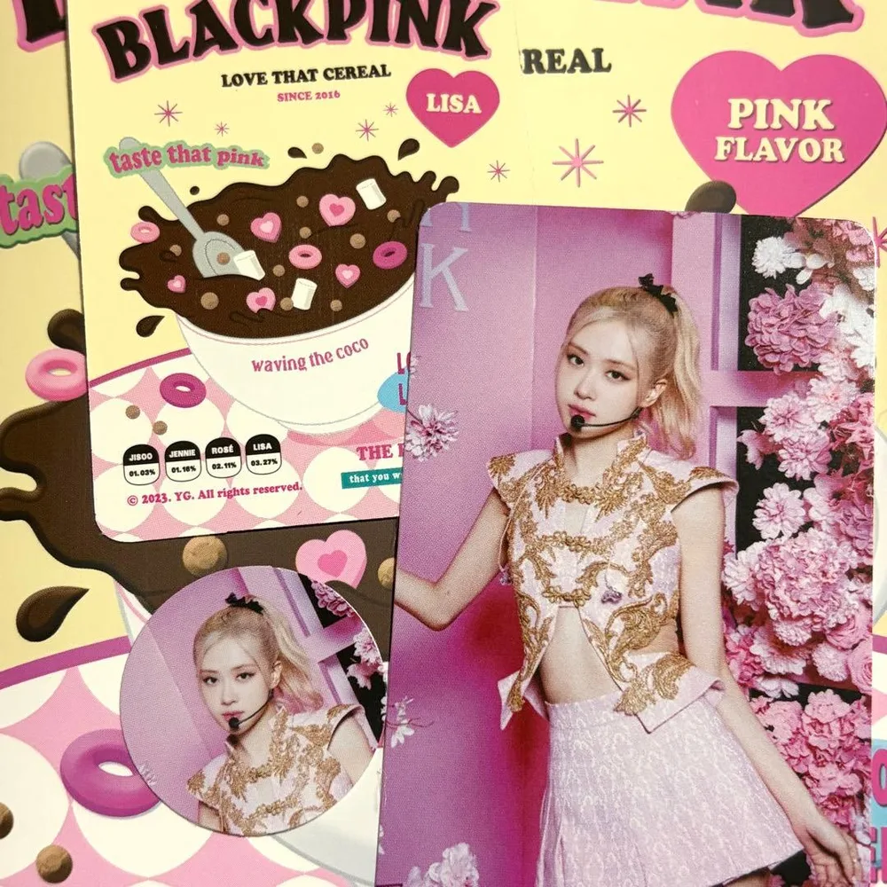 BLACKPINK ロゼ 7周年 トレカ