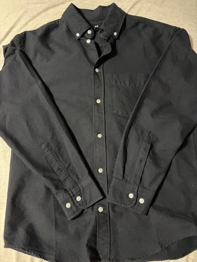 H&M 長袖シャツ ブラック Sサイズ