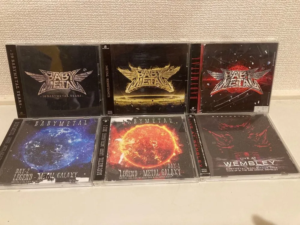 BABYMETAL CD 6枚セット アルバム ライブ盤 べひ