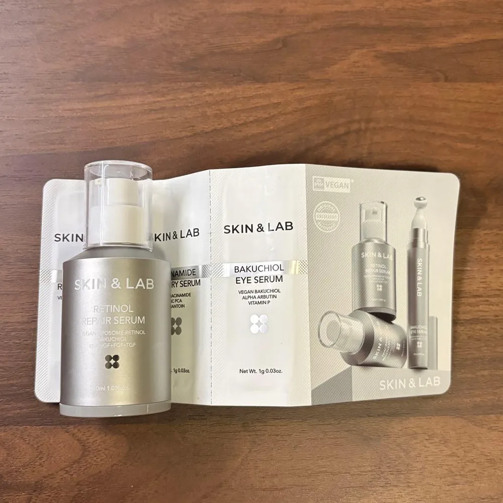 SKIN&LAB レチノール リペアセラム 30ml & 試供品