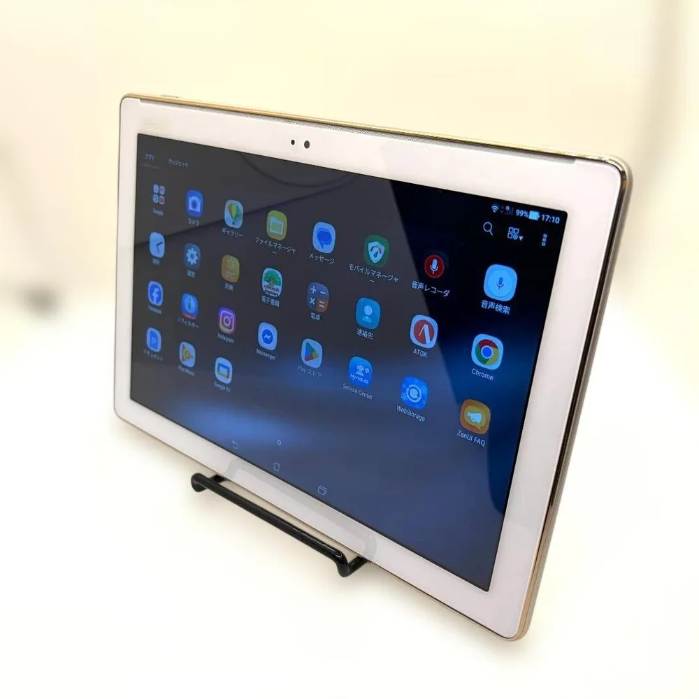 【美品】ASUS ZenPad 10 P00L ホワイト 本体 【訳あり】