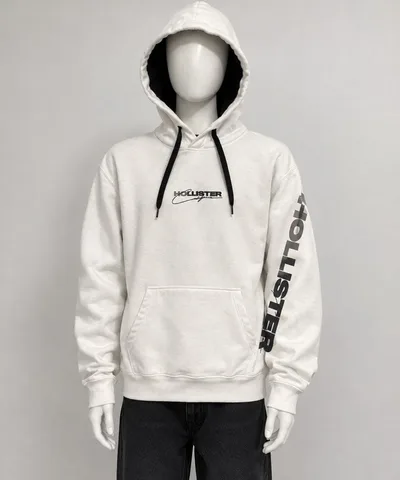 HOLLISTER ホリスター パーカー ホワイト M