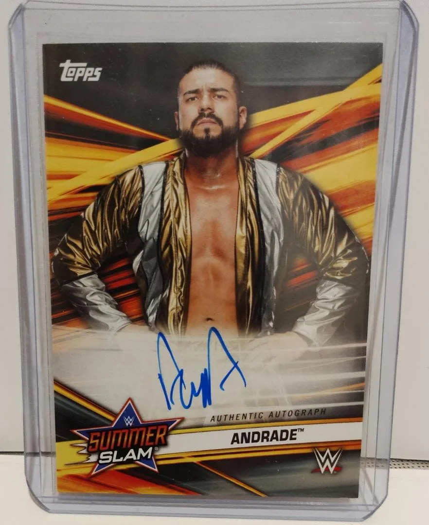 Topps WWE Andrade 直筆サインカード 25枚限定
