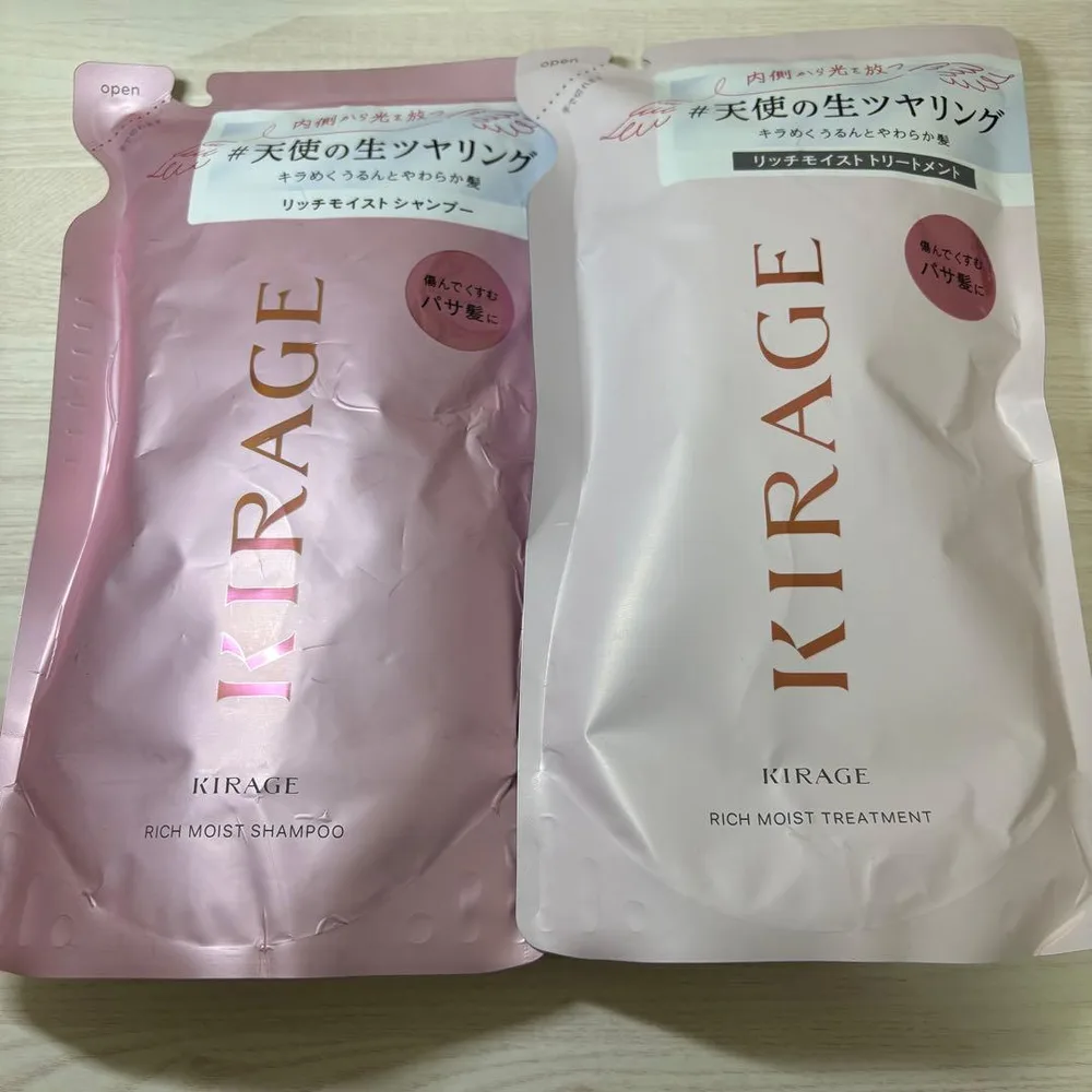 コーセー KIRAGE リッチモイスト シャンプー&トリートメント