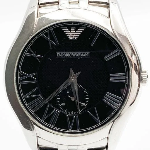 稼働品 新品電池 EMPORIO ARMANI メンズ AR-1706