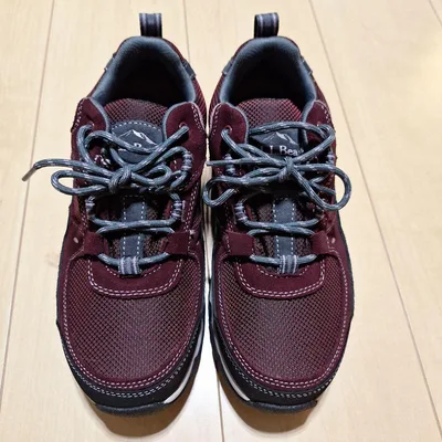 美品L.L.Bean アウトドアシューズ バーガンディハイキング 24.5cm