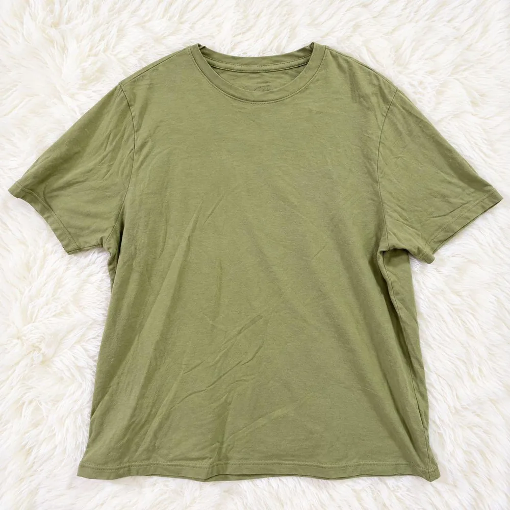 1-79 【XL】 ワンダーネーション 半袖Tシャツ カーキ クルーネック