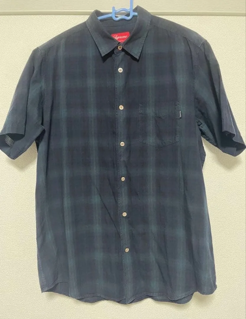 Supreme 半袖シャツ チェック柄