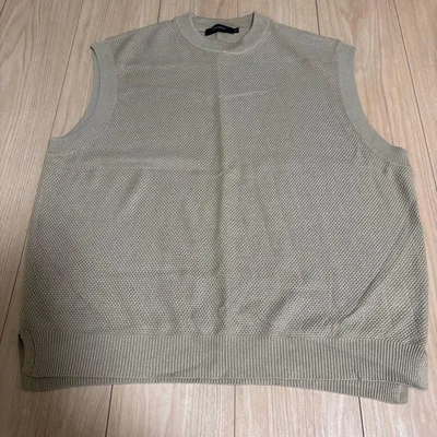 レイジブルー ニット ベスト