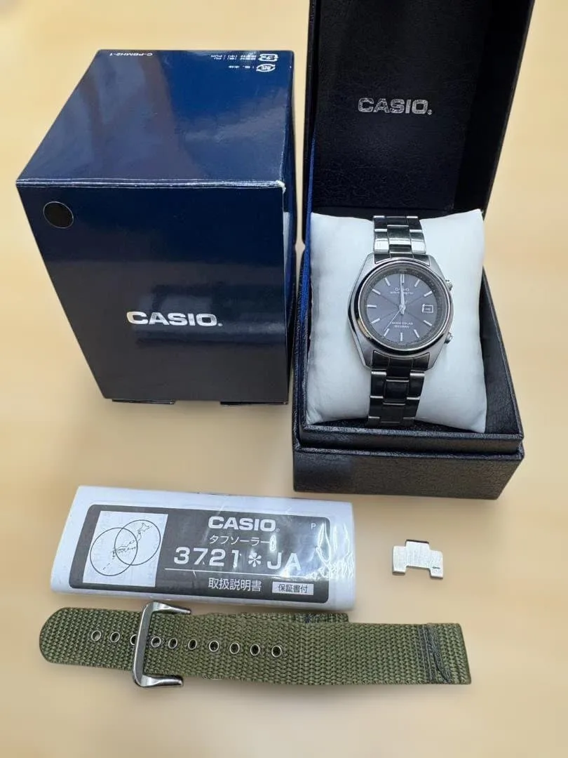 CASIO wave ceptor タフソーラー 電波時計
