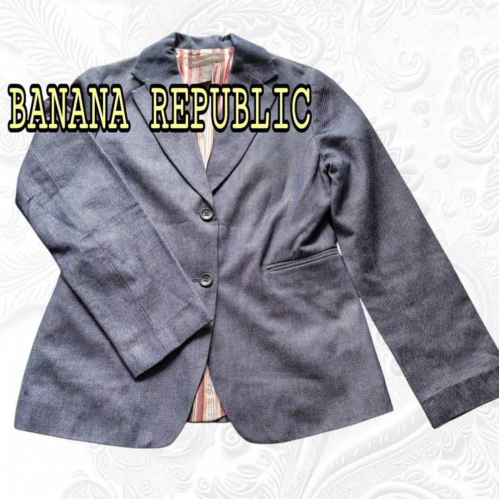 BANANA REPUBLIC テーラードジャケット デニム調