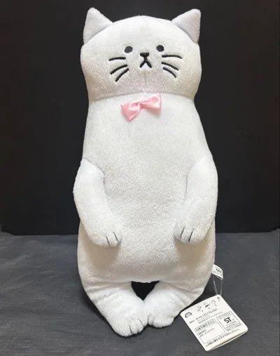 【新品】アニマルレッスン でっかいぬいぐるみ にゃんこ タグ付き