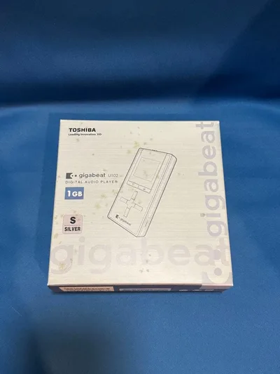 東芝 gigabeat デジタルオーディオプレーヤー シルバー 新品未使用