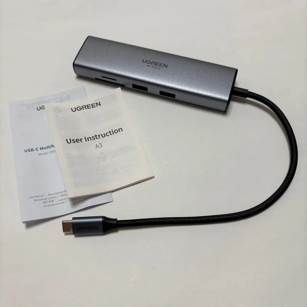 UGREEN Revodok 107 USB Cハブ 7-IN-1 USB3.0