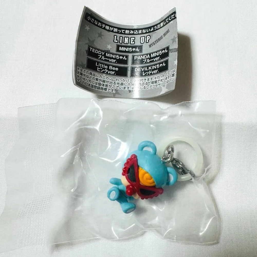 ヒステリックミニ めじるしアクセサリー TEDDY MINIちゃん ブルーver