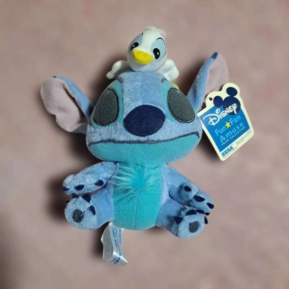 Disney スティッチ みにくいアヒル ぬいぐるみ Fun Fan Amuse