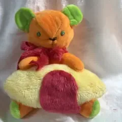 自作ぬいぐるみ ハンドメイド くま オムライス